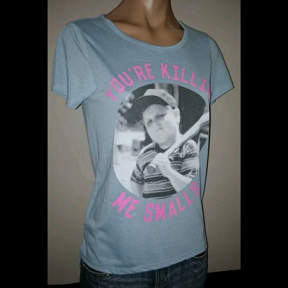 THE SANDLOT KILLING ME SMALLS GRAPHIC TEE SHIRT - Picture 2 of 2